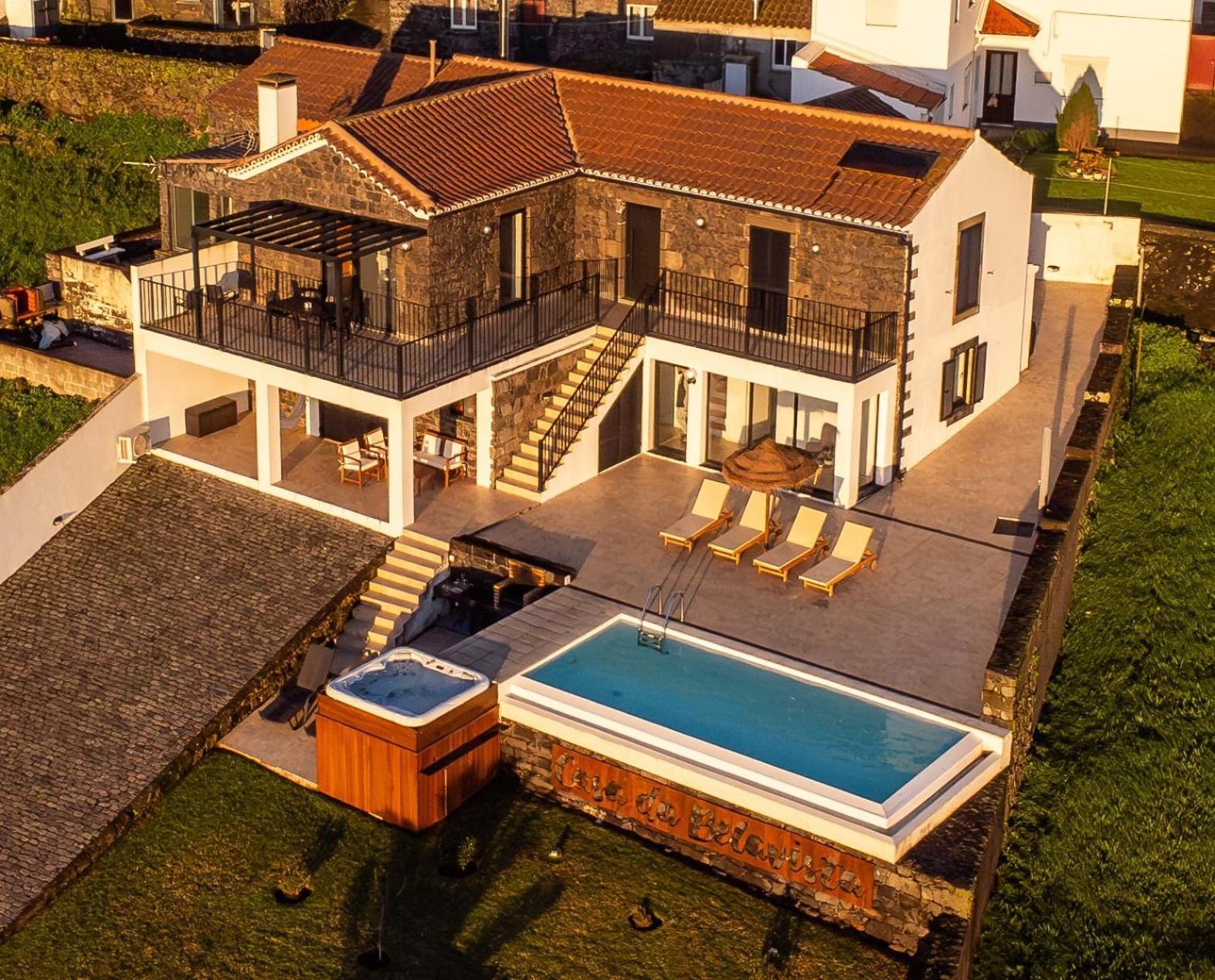 Villa Casa Da Belavista With Jacuzzi Nordeste  Exterior foto